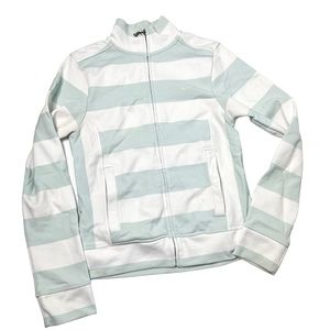 Ted Baker teal & white casual jacket size 6